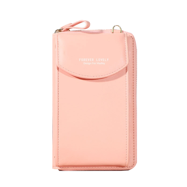 Women's Wallet & Phone Clutch I | Pink