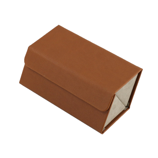 Glasses Case - Two Slot | Brown